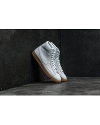 Lyst - Nike Blazer Mid Premium Off White/ Off White in White for Men Nike - Blazer Mid Premium Off White/ Off White - Lyst