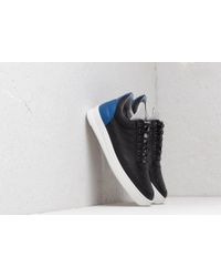 low top ripple nappa black