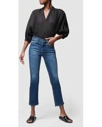 FRAME Le High Straight - Blue