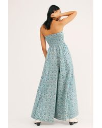 Free People Mustang Jumpsuit - Blue