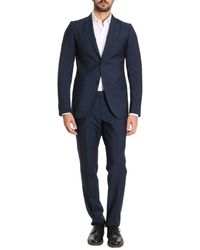 Lyst - Gucci Brera Bold Stripe Suit in Gray for Men