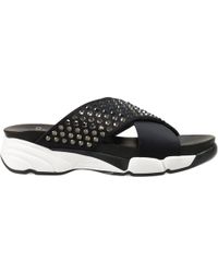 tory burch quilted flats black