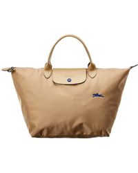 Longchamp Le Pliage Club Small Nylon Top Handle Tote Lyst