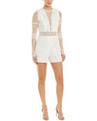 Alexis Luisa Romper - White