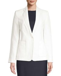 Max Mara Hieros Lace-up Blazer - White