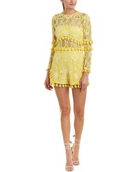 Alexis Danika Romper - Yellow