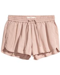 pink h&m shorts