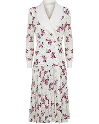 Lyst - Zadig & Voltaire Zadig and Voltaire Reino Roses Maxi Dress in Purple