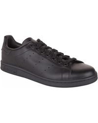 lyst adidas originali stan smith pk in nero per gli uomini. lyst adidas originali stan smith pk in nero per gli uomini.