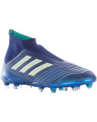 Lyst Adidas Predator 18 firm Ground football boots in negro para hombres Lyst Adidas Predator 18 firm Ground football boots in negro para hombres