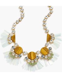 J.Crew Womens Honeycomb Crystal Necklace