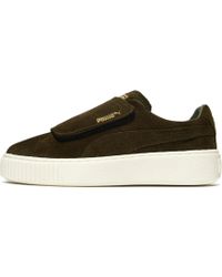 puma basket platform velcro puma basket platform velcro