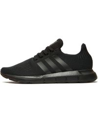 lyst adidas originali swift run w, nero / oro metallico / bianche, 7 m lyst adidas originali swift run w, nero / oro metallico / bianche, 7 m