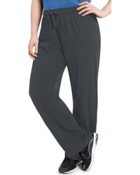 champion women's heathered jersey jogger pant