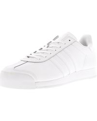 lyst adidas stan smith (bianco / gesso caviglia alta cuoio lyst adidas stan smith (bianco / gesso caviglia alta cuoio