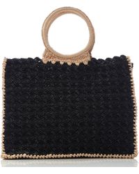 carrie forbes raffia tote