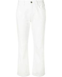 Current/Elliott Jeans Bootcut Bianco THE FLING
