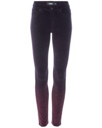 Hudson Jeans Nico Mid-rise Ankle Skinny Jeans - Blue