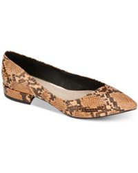 kenneth cole camelia leather ballet flat