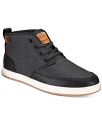 Lyst - Levi'S Men's Atwater Burnish Sneakers in Brown for Men Levi's - Men's Atwater Ct Denim Sneakers - Lyst