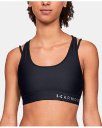 under armour mid impact sports bra