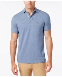 polo tommy hilfiger custom fit