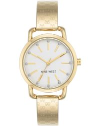 nine west bangle watch