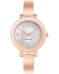nine west bangle watch