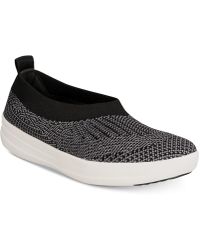 fitflop uberknit crystal ballerinas