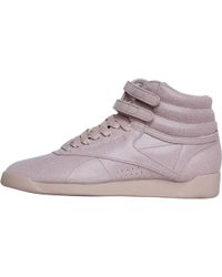 Reebok Freestyle Hi Trainers Shell Pink/shell Pink