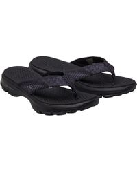 skechers womens gowalk pizazz toe post sandals