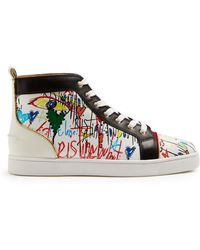 christian louboutin sneaker lyst christian louboutin sneaker lyst