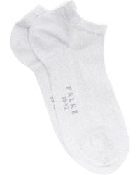 Falke Socquettes de sport Shiny Damen - Blanc