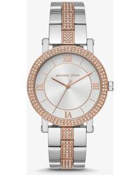 sofie pave two tone smartwatch