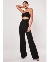 Missguided Black Cut Out Strappy Romper
