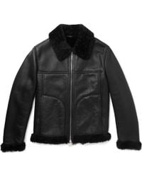 Shearling Dunhill Jacket Lyst Dunhill Dunhill Lyst Jacket Shearling pEwEXF