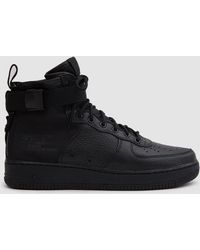 lyst nike air force 1 metà posteriore, ridotta in naturale per gli uomini lyst nike air force 1 metà posteriore, ridotta in naturale per gli uomini