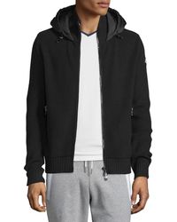 moncler maglione barrel side panel cardigan moncler maglione barrel side panel cardigan