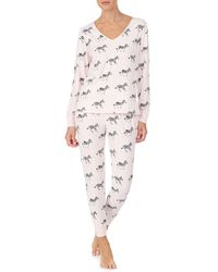 Kate Spade Long Pj Set - Pink