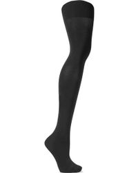 Spanx Collants Gainants Taille Haute 60 Deniers Luxe Leg - Noir