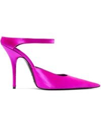 balenciaga pink heels