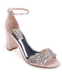 badgley mischka hines heel