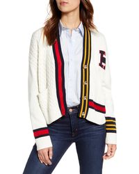 Women's Tommy Hilfiger Cardigans from $30 - Lyst