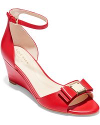 cole haan women's emory bow wedge 40mm pump