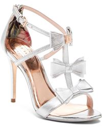 ted baker elira bow heeled sandal