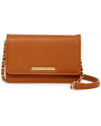 steve madden crossbody bag cognac