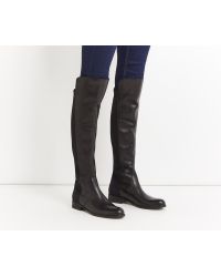 oasis knee high leather boots