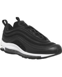 nike air max 97 ultra trainers in black nike air max 97 ultra trainers in black