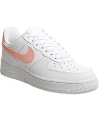 lyst nike air force 1 07 in grigio lyst nike air force 1 07 in grigio