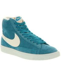 Nike Blazer Hi Suede Vintage in Blue | Lyst Nike | Blazer Hi Suede Vintage | Lyst